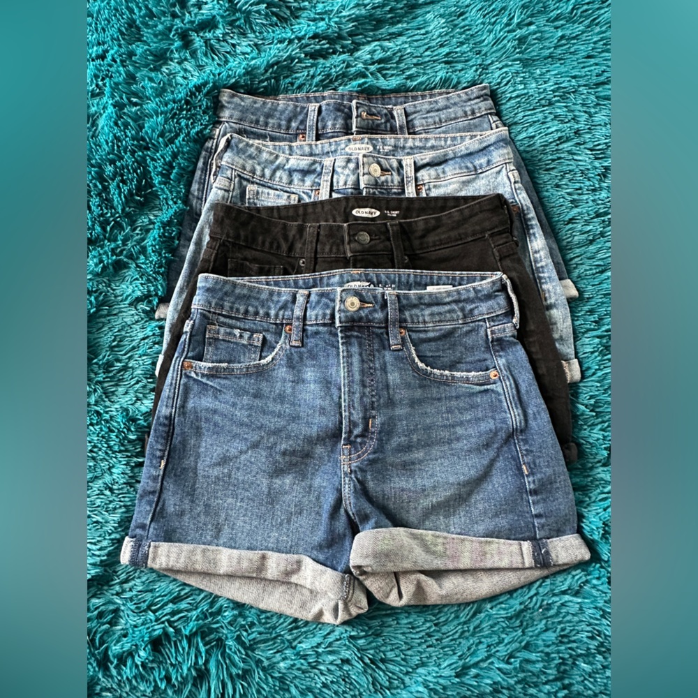 Old Navy Women's Denim O.G High Rise Jean Shorts